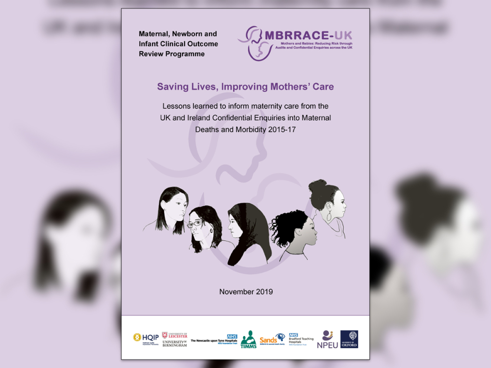 MBRRACE-UK Maternal Report 2019 - cover
